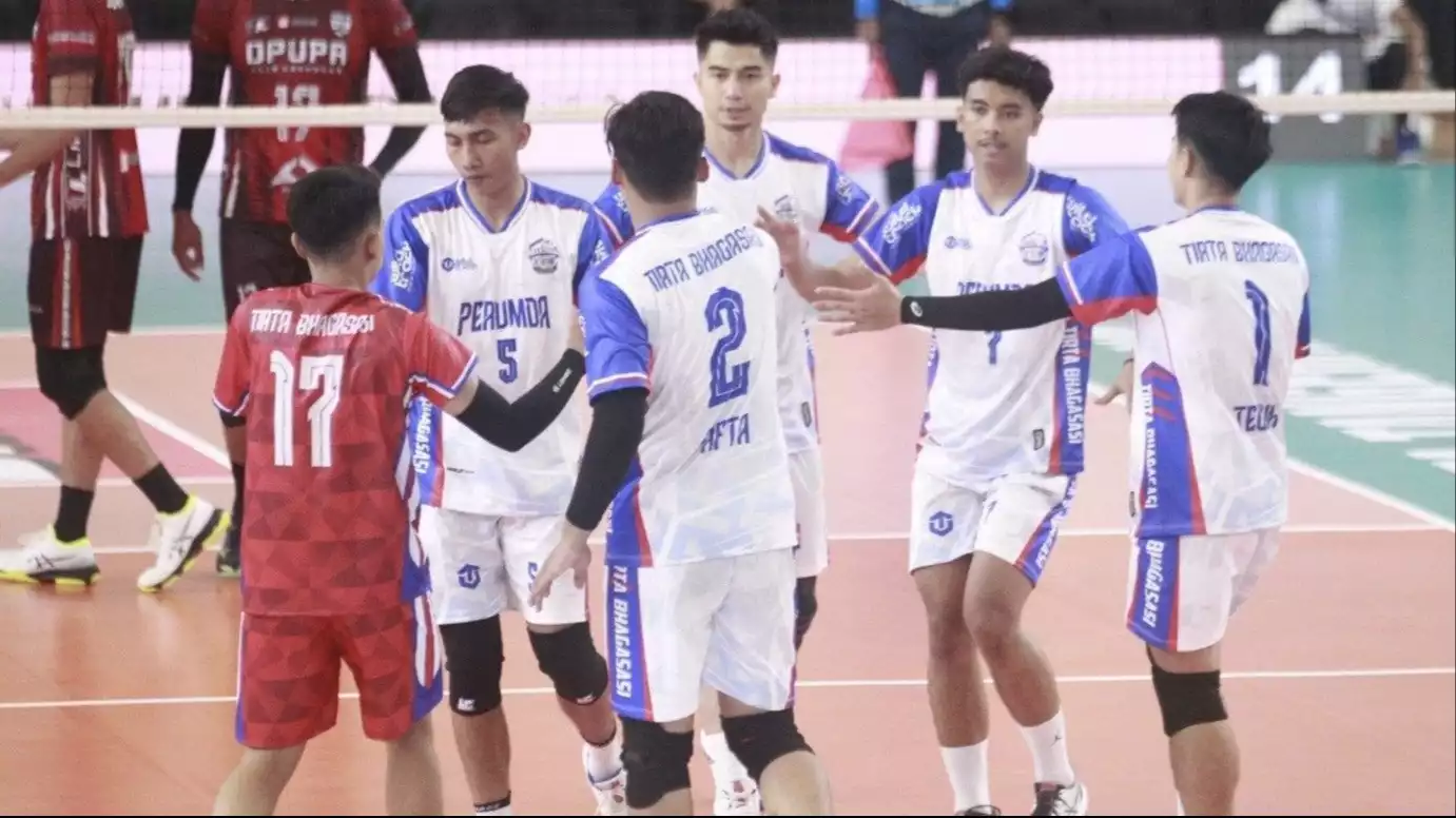 Perumda Tirta Bhagasasi Bekasi saat di Livoli Divisi Utama 2025