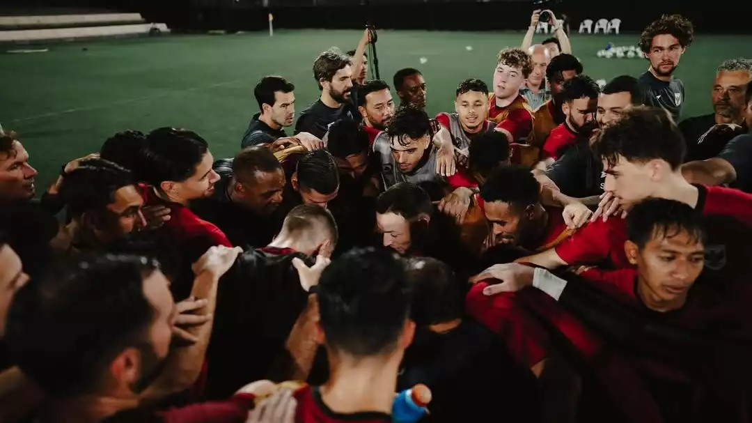 Patrick Kluivert saat masih melatih Timnas Indonesia