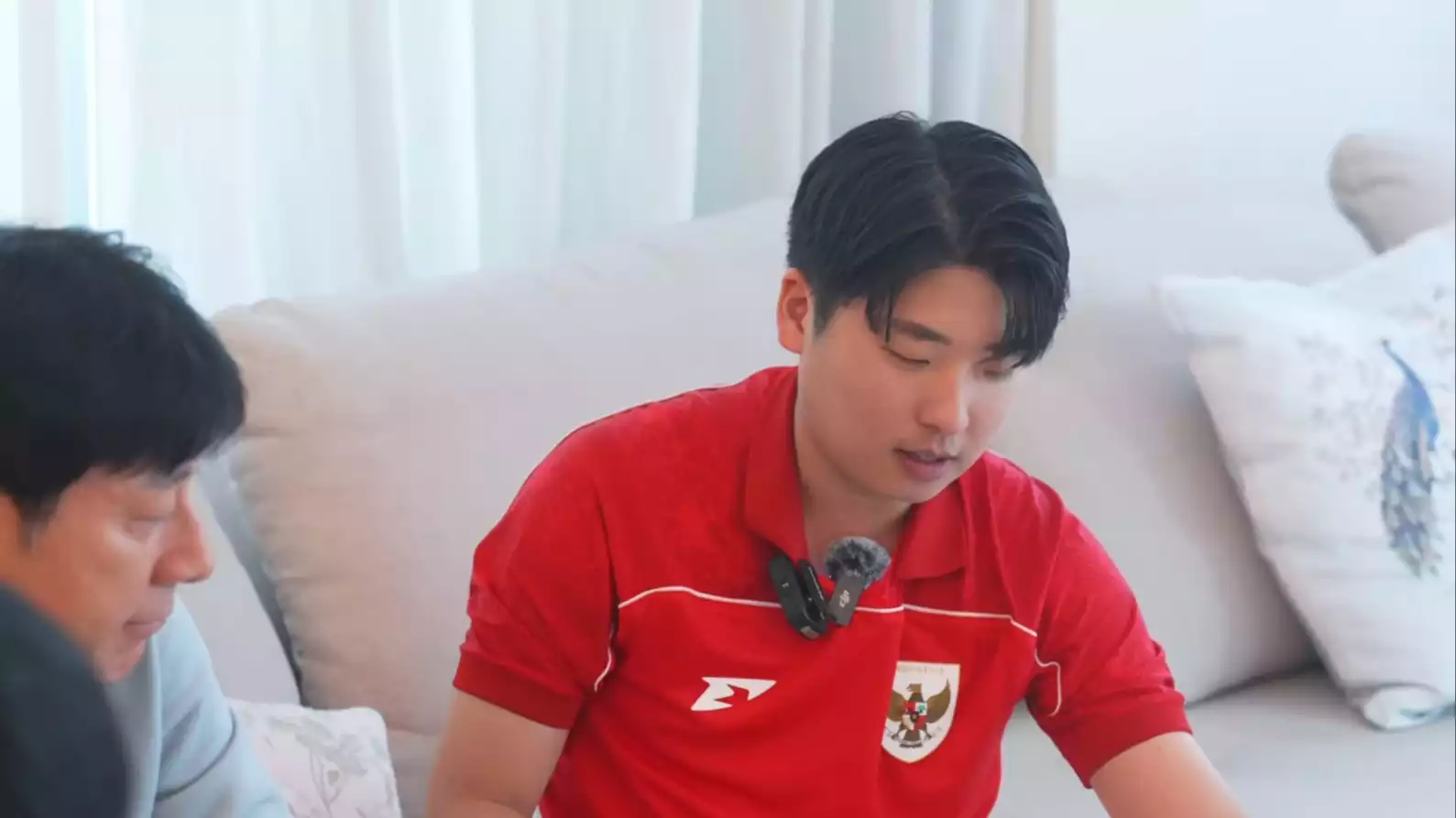 Jeje bersama Shin Tae-yong