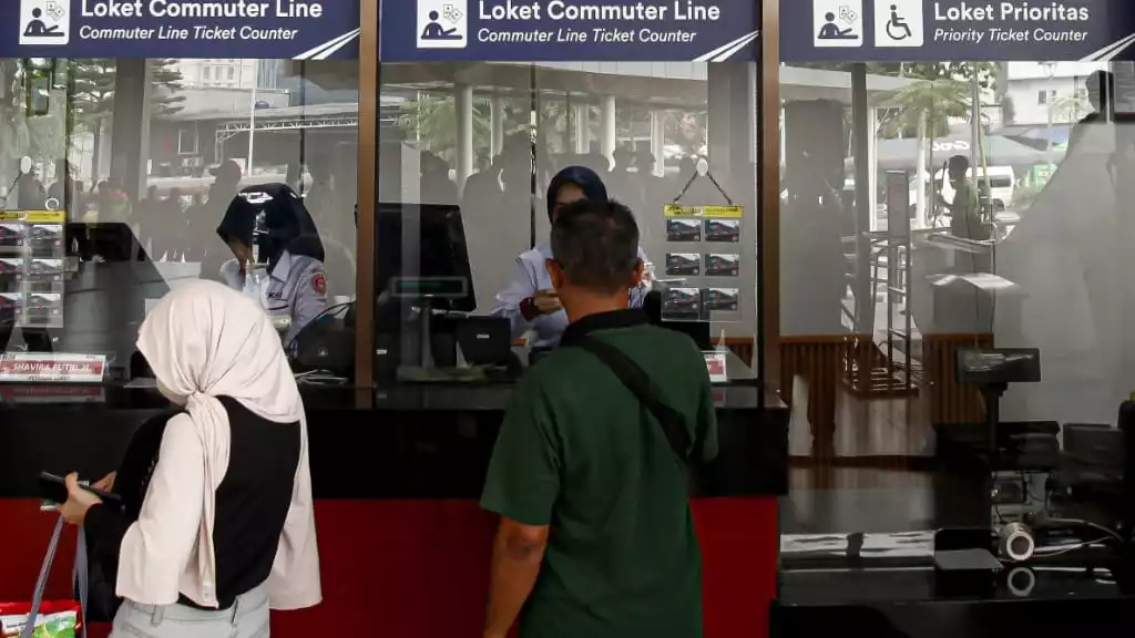 Beginilah situasi Stasiun Tanah Abang yang akan diresmikan usai dilakukan renovasi. Ada sejumlah perubahan dalam hal alur masuk dan keluar penumpang, Jakarta Pusat, Jumat (17/10/2025)