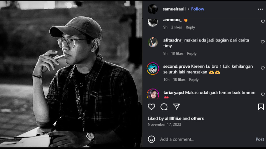 Teman dekat Timothy Anugerah, mahasiswa Unud dibanjiri netizen