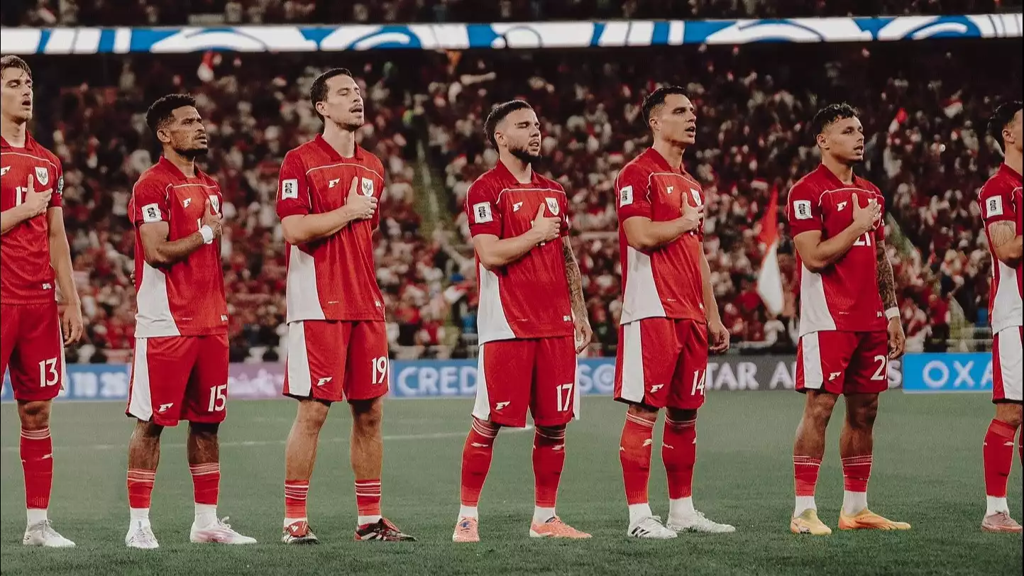 Calvin Verdonk dan pemain Timnas Indonesia