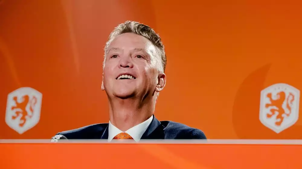Louis van Gaal saat menangani Belanda