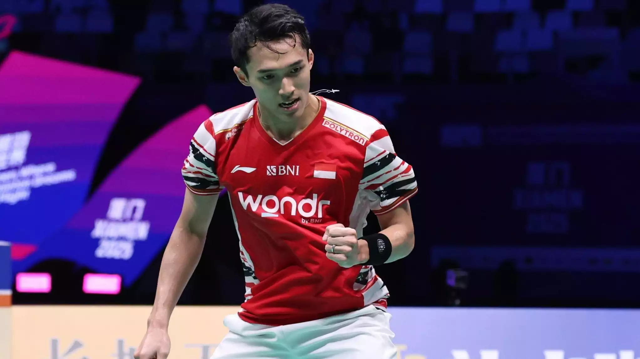 Tunggal putra Indonesia Jonatan Christie