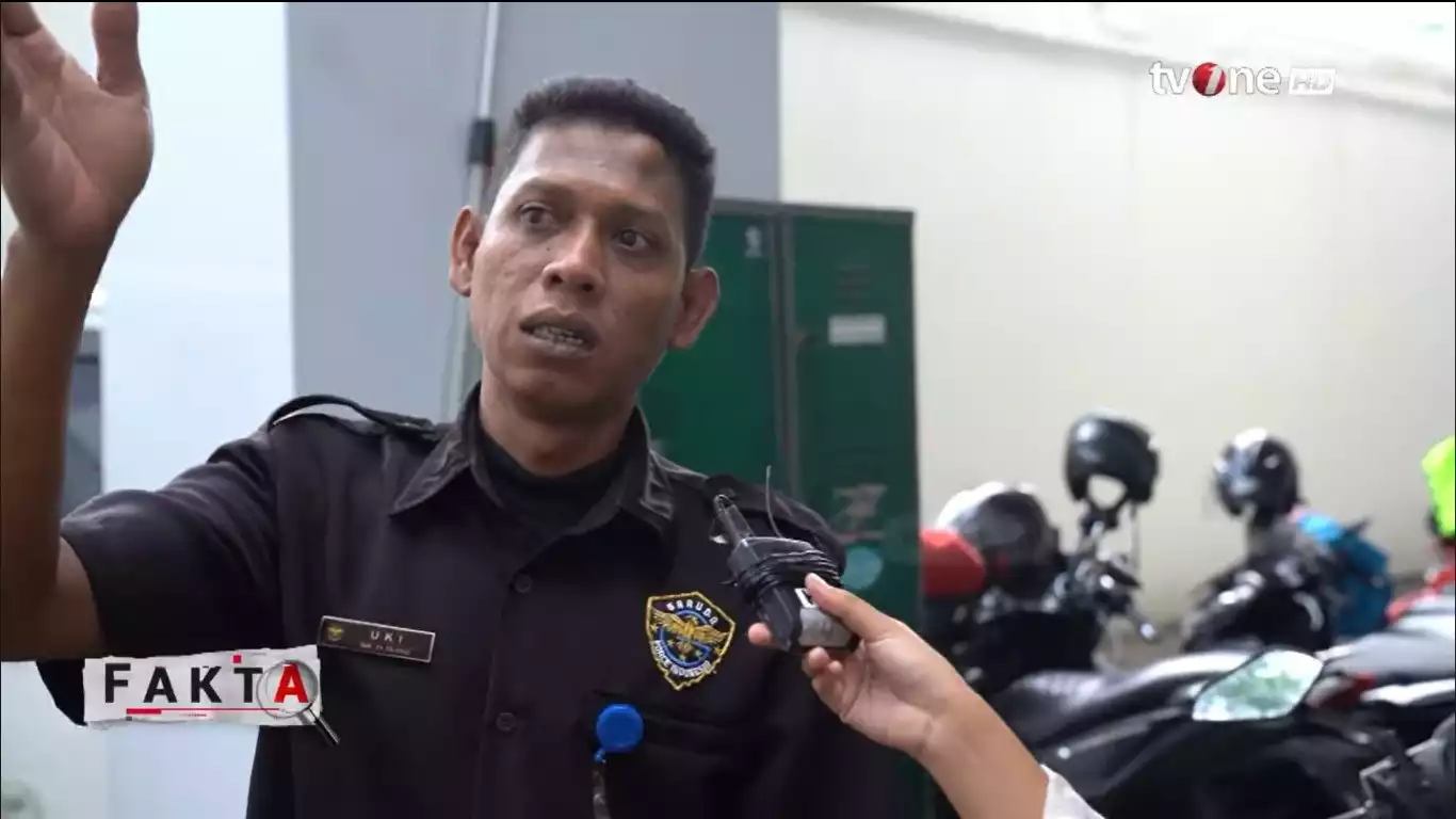 Sekuriti yang menemukan jasad terapis Delta Spa di Pejaten, Jakarta Selatan