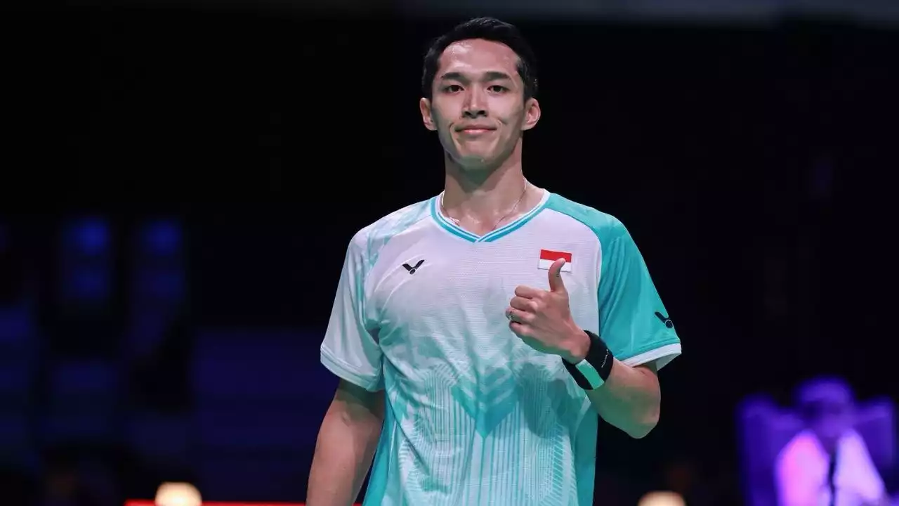 Tunggal putra Indonesia Jonatan Christie