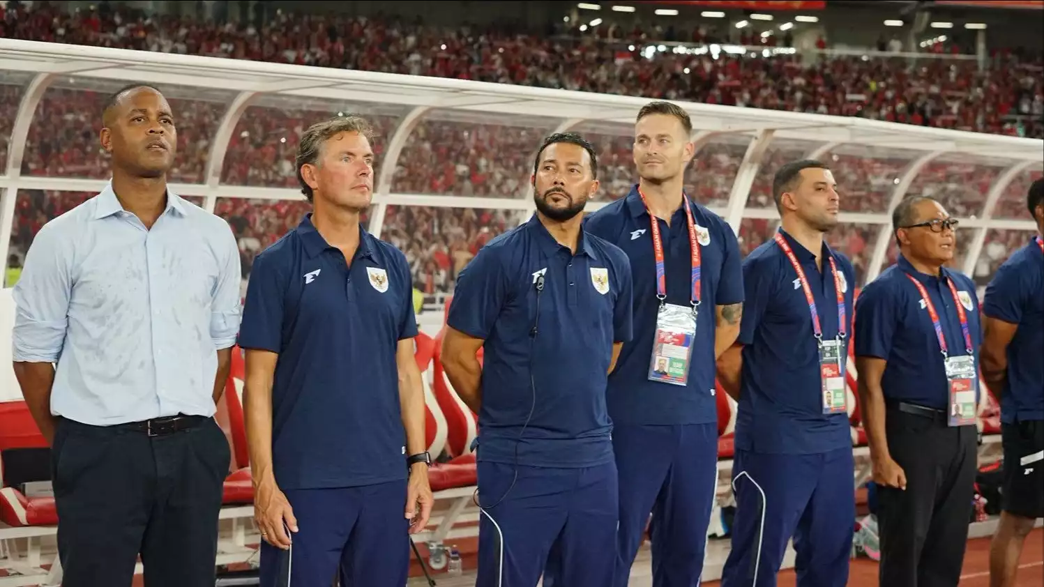 Patrick Kluivert dan tim saat masih menangani Timnas Indonesia di Kualifikasi Piala Dunia 2026 Zona Asia
