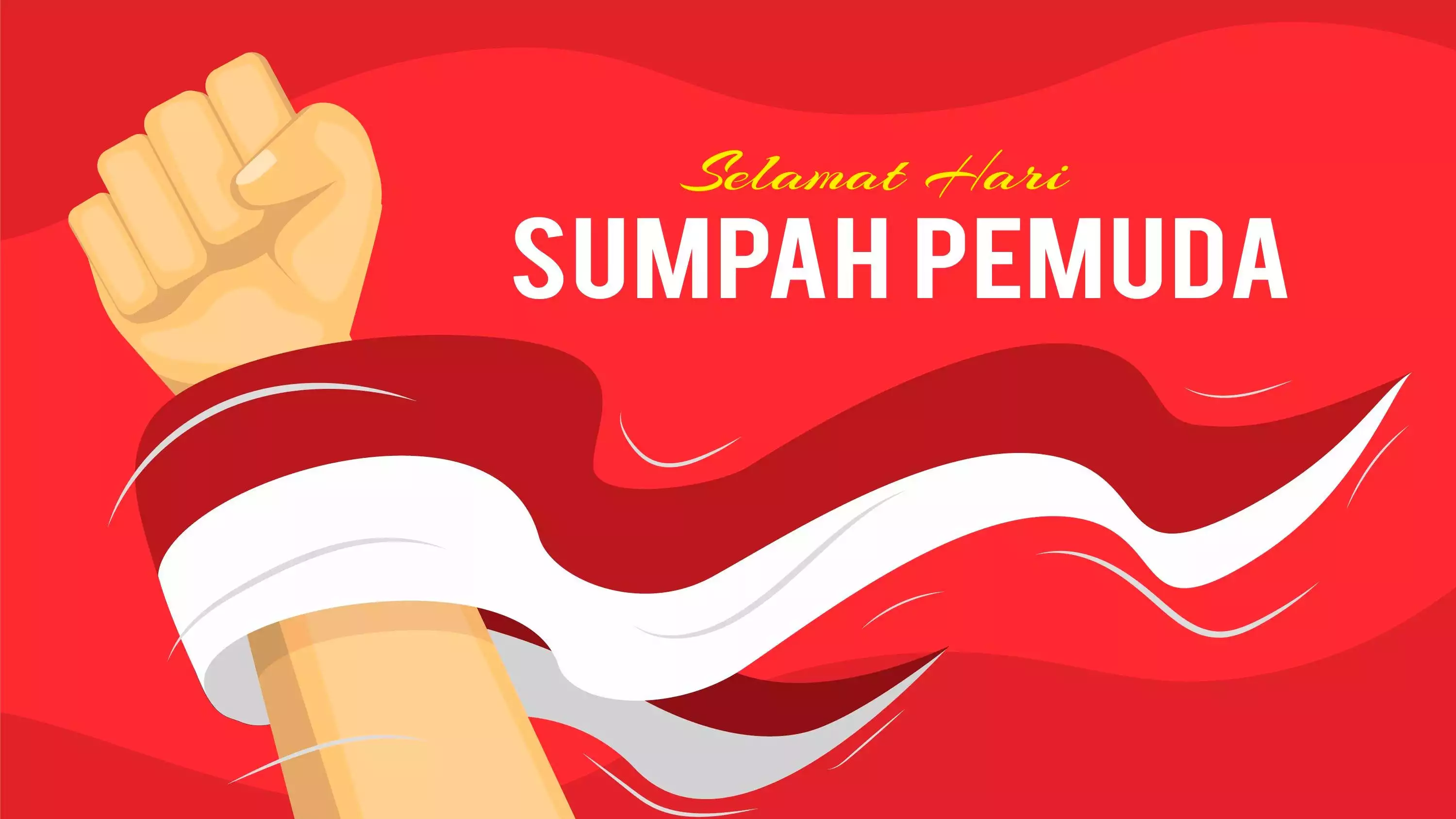 Ilustrasi Hari Sumpah Pemuda 2025