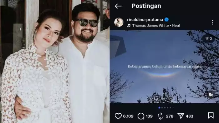 Unggahan kakak Raisa, Rinaldi Nur Pratama diduga singgung isu badai rumah tangga sang adik dan Hamish Daud