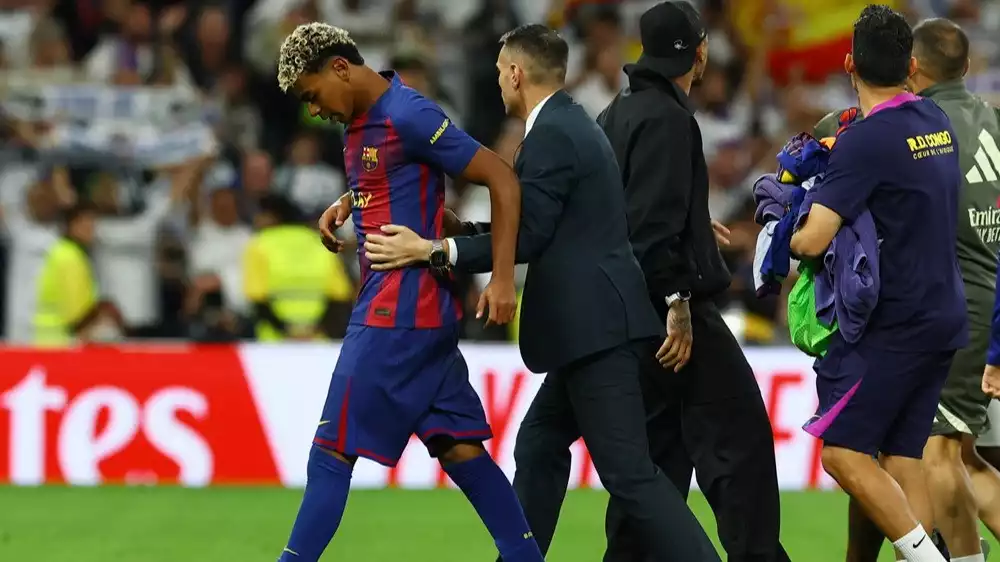 Lamine Yamal seusai laga Barcelona kontra Real Madrid