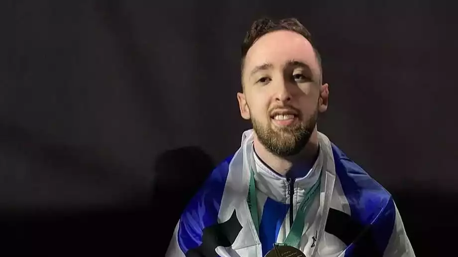 Artem Dolgopyat, salah satu atlet Israel yang ditolak dan tak diberi visa oleh Indonesia