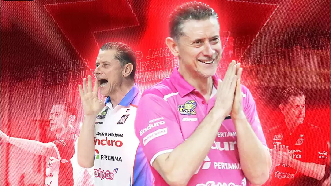 Bulent Karslioglu pelatih Jakarta Pertamina Enduro di Proliga edisi 2025 dan 2026.