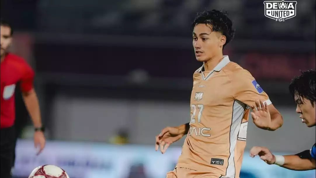 Striker Timnas Indonesia Rafael Struick di Dewa United