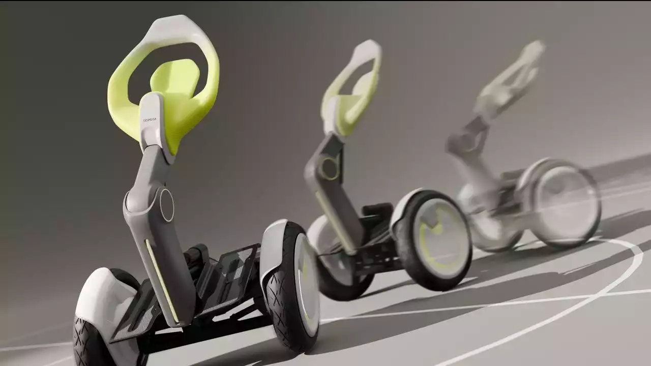 Beragam kendaraan mobilitas berteknologi tinggi dipamerkan di booth Toyota di Japan Mobility Show, 29 Oktober 2025.