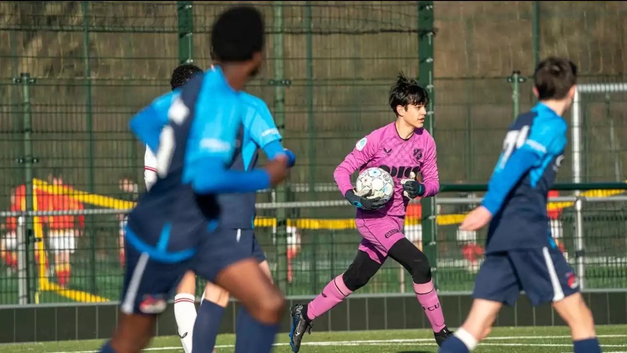 Kiper Timnas Indonesia U-17 Mike Rajasa Hoppenbrouwers