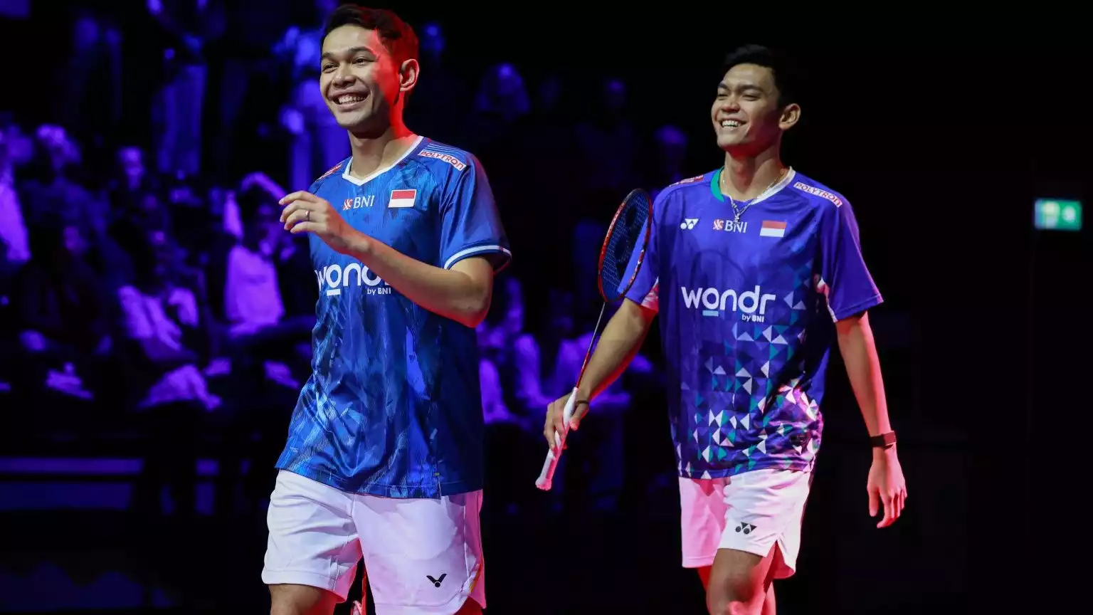 Fajar/Fikri belum terbendung di 16 Hylo Open 2025
