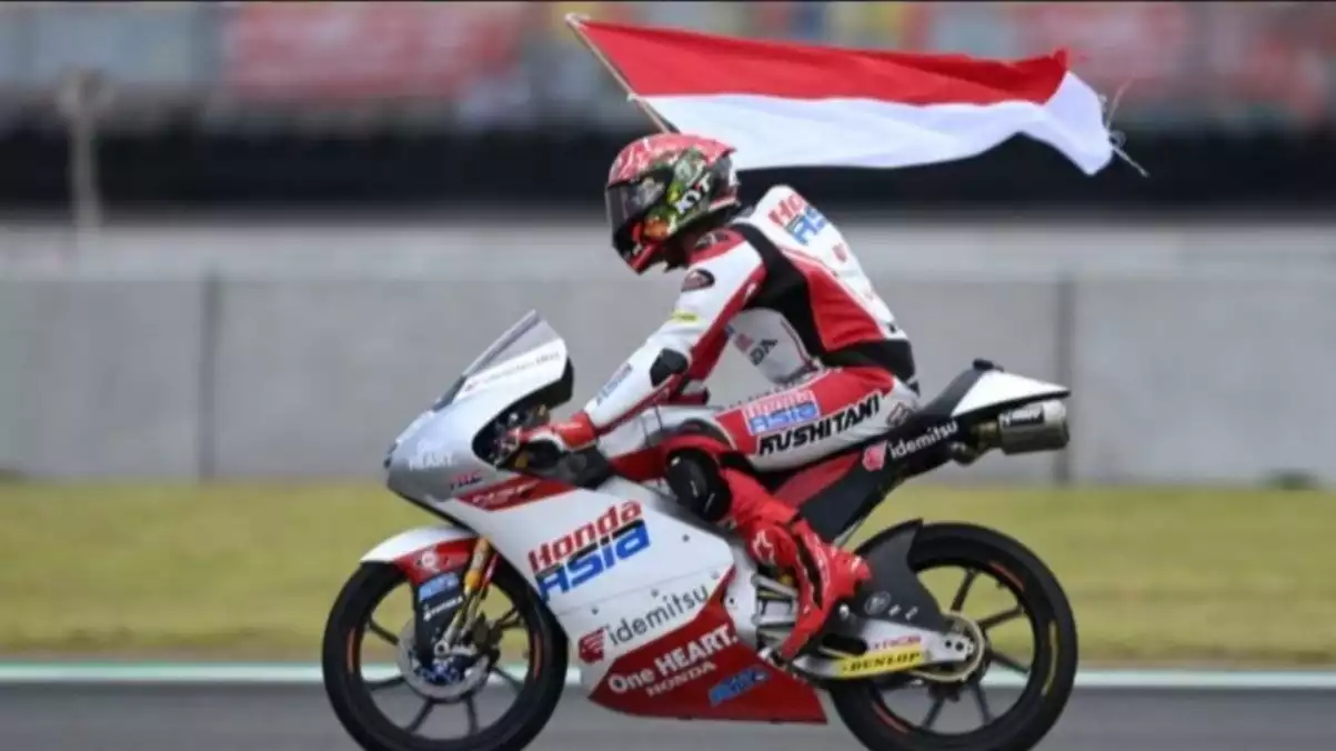 Rider Honda Team Asia asal Indonesia, Mario Aji