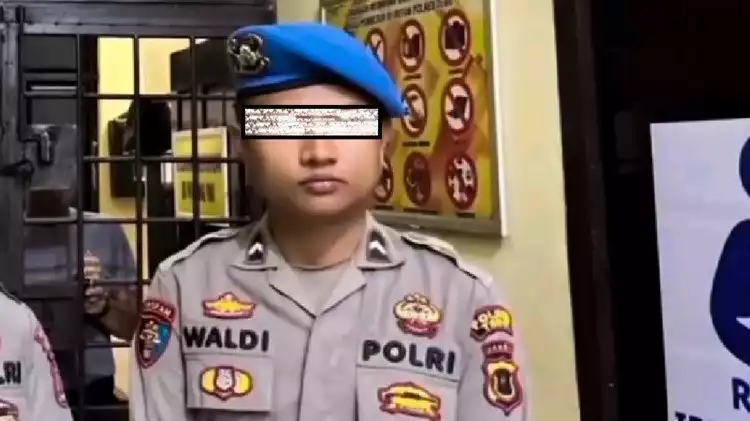 Oknum anggota polisi Bripda Waldi (22) diduga lakukan pembunuhan terhadap dosen cantik Erni Yuniati