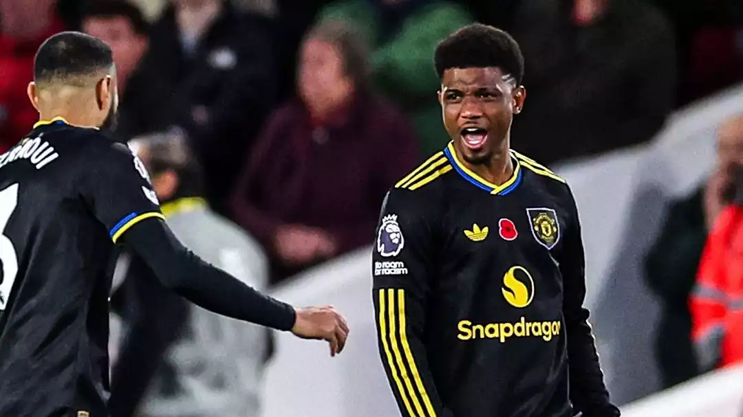 Amad Diallo, pemain Manchester United