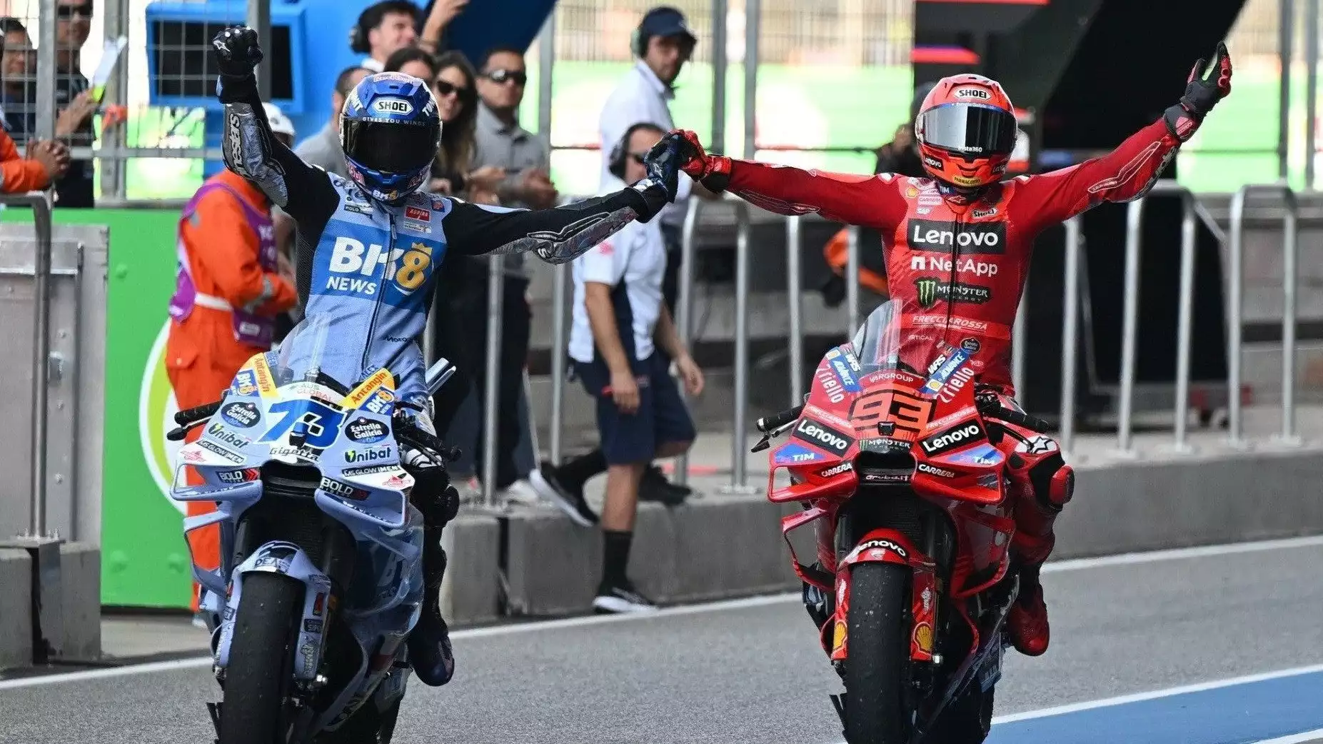 Foto Alex dan Marc Marquez