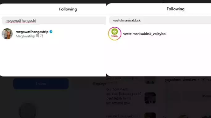 Megawati Hangestri & Manisa BBSK masih saling follow Instagram