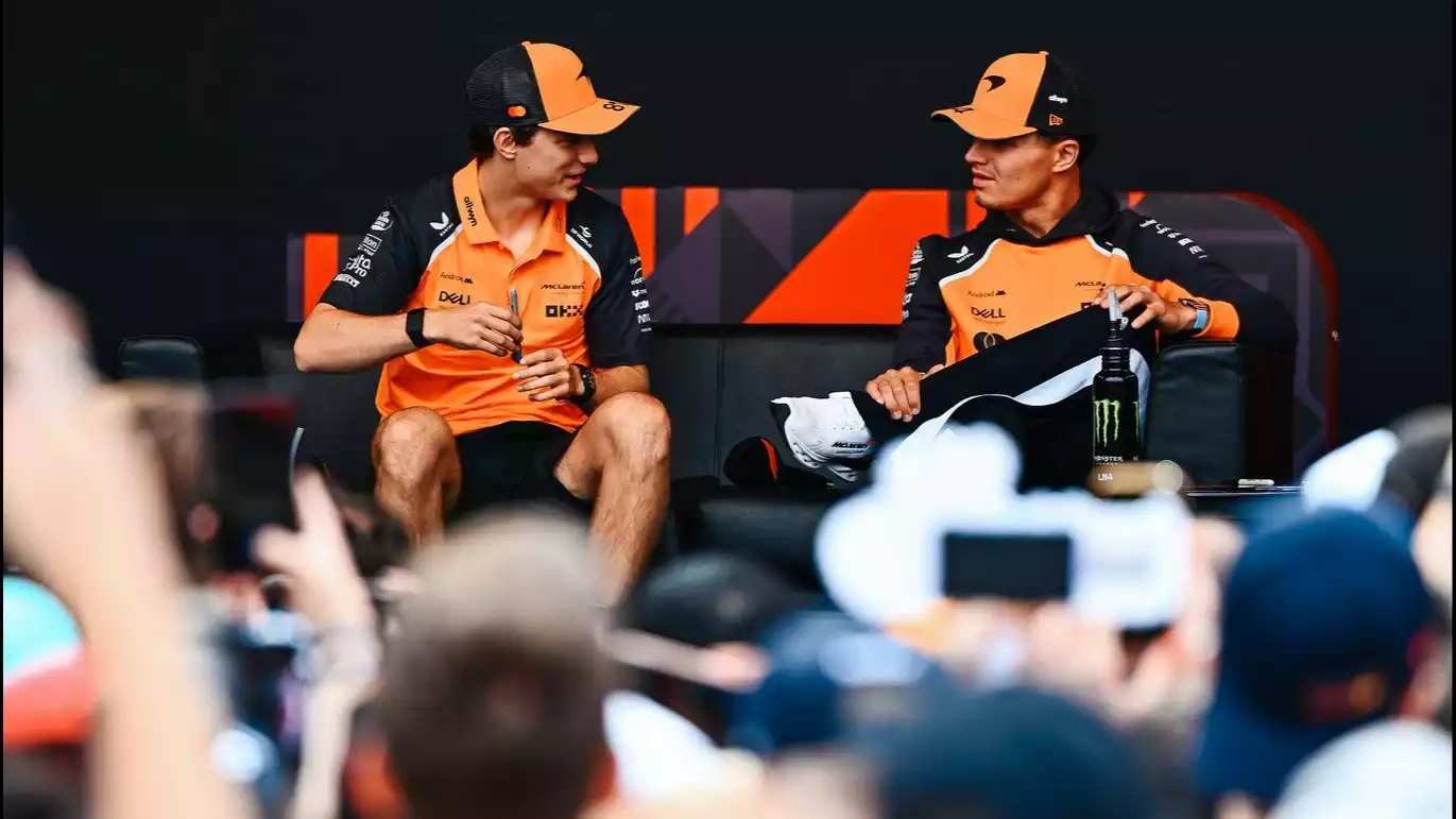 Duo McLaren, Lando Norris dan Oscar Piastri di F1 2025