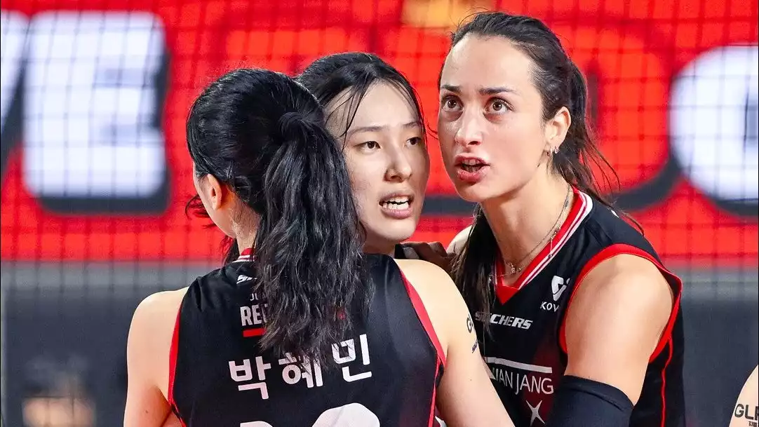 Trio Hitter baru Red Saprks, Park Hye-min, Lee Seon-woo dan Elisa Zannette