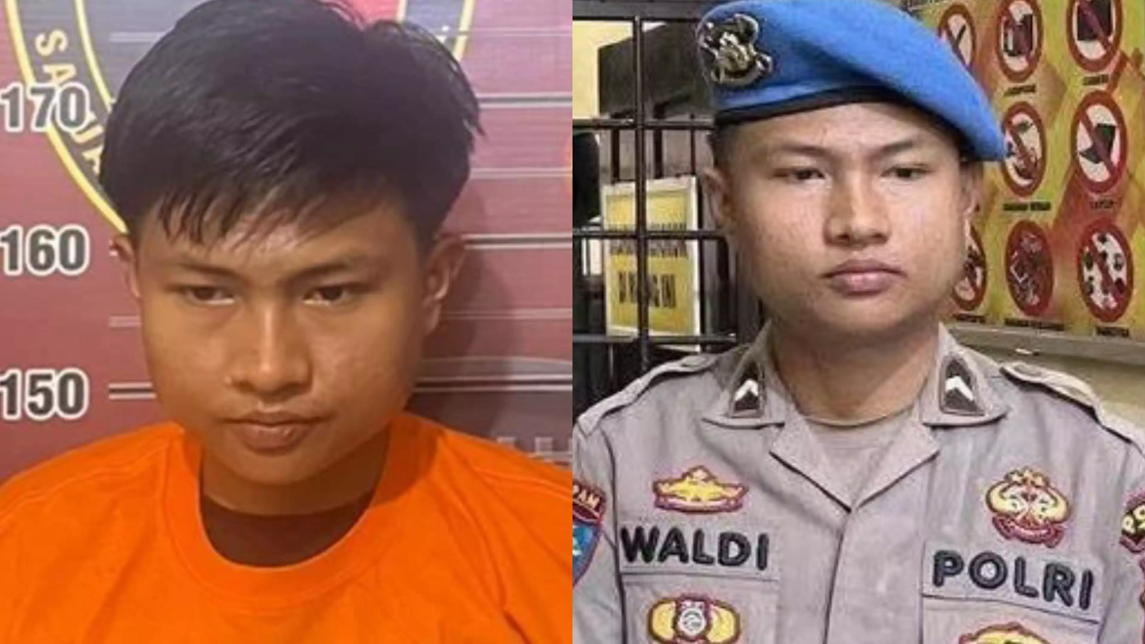 Bripda Waldi diduga membunuh Dosen Cantik di Bungo, Jambi.