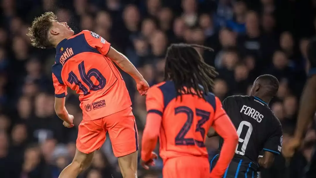 Barcelona Nyaris Dipermalukan di Kandang Brugge, Gol Bunuh Diri Christos Tzolis Jadi Penyelamat Blaugrana