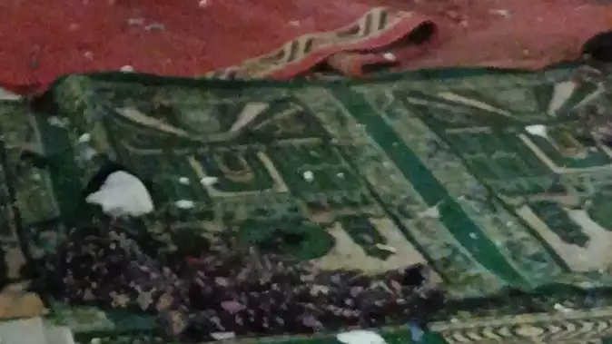 Foto ledakan di SMAN 72 Jakarta.