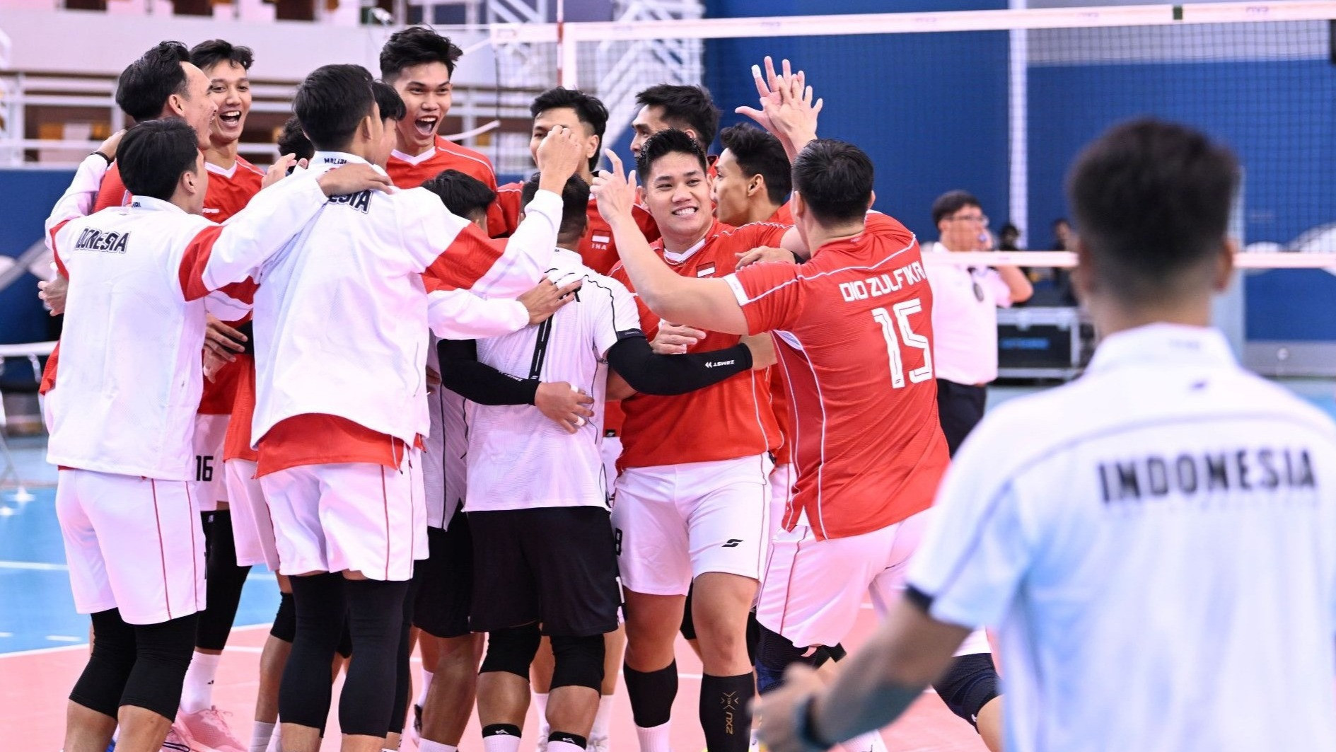 Timnas Voli Indonesia di AVC Nations Cup 2025