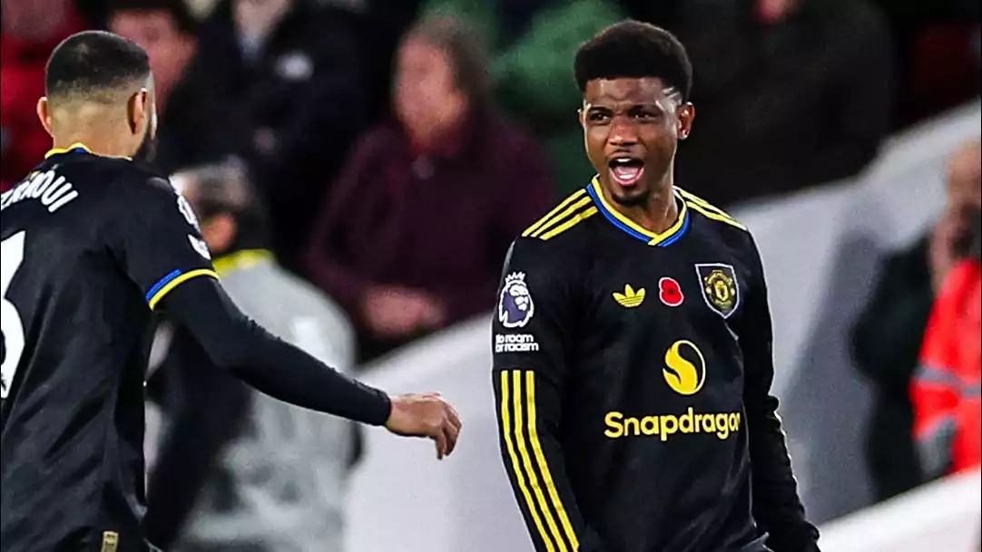 Winger Manchester United Amad Diallo