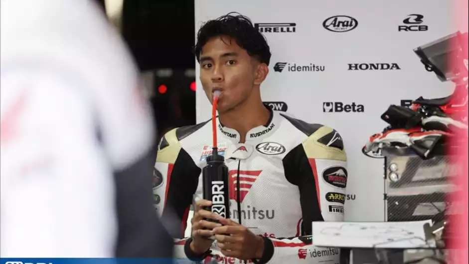 Pembalap MotoGP asal Magetan Mario Aji