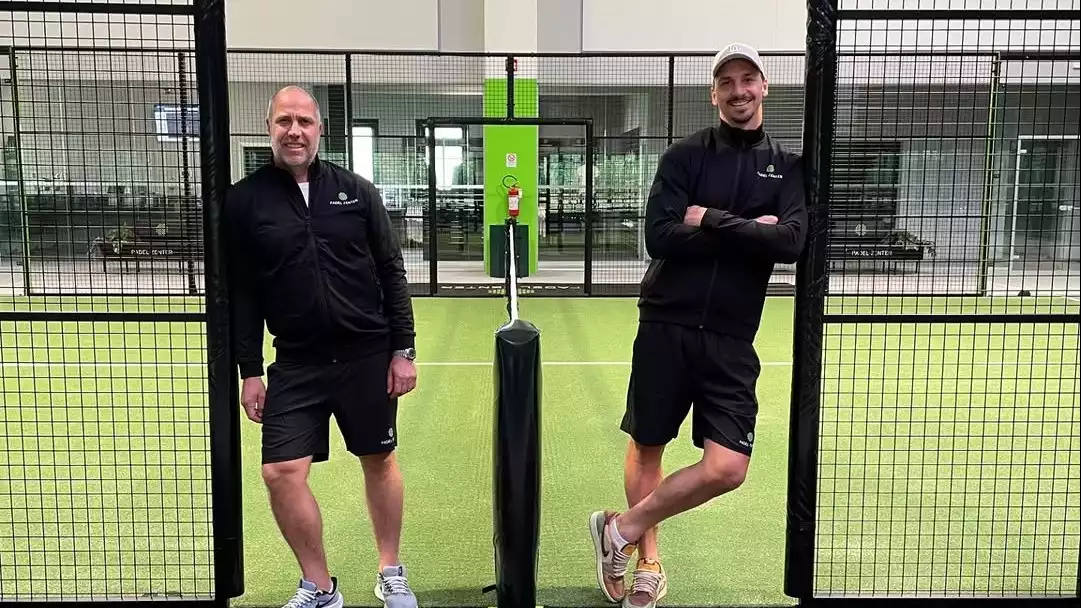 Zlatan Ibrahimovic punya fasilitas lapangan Padel