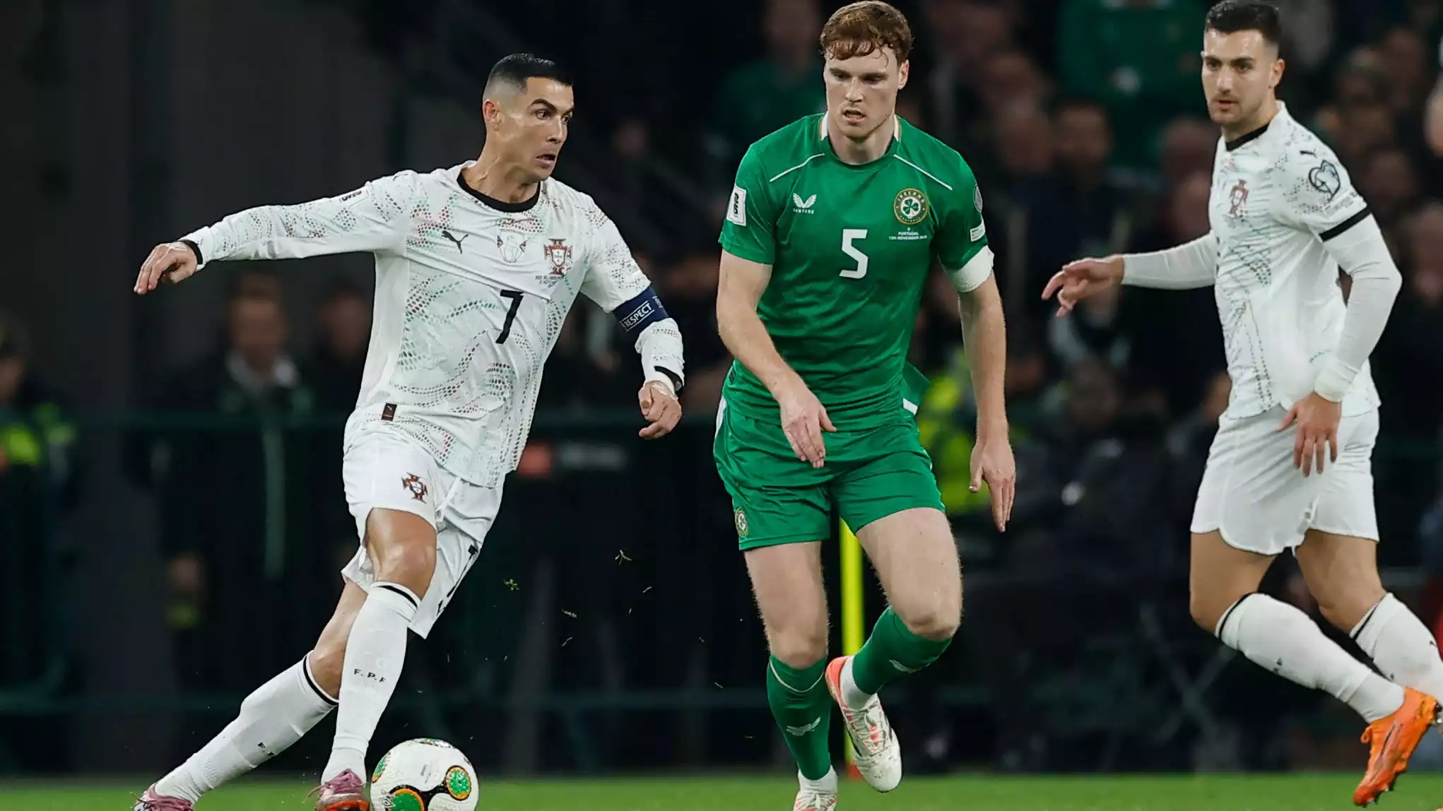 Cristiano Ronaldo saat Memperkuat Portugal di Kualifikasi Piala Dunia 2026