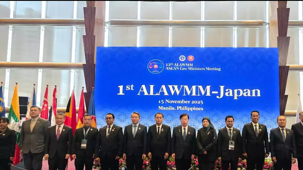 ASEAN dan Jepang menyelenggarakan Pertemuan Pertama Menteri Hukum di Manila pada Sabtu, 15 November 2025.