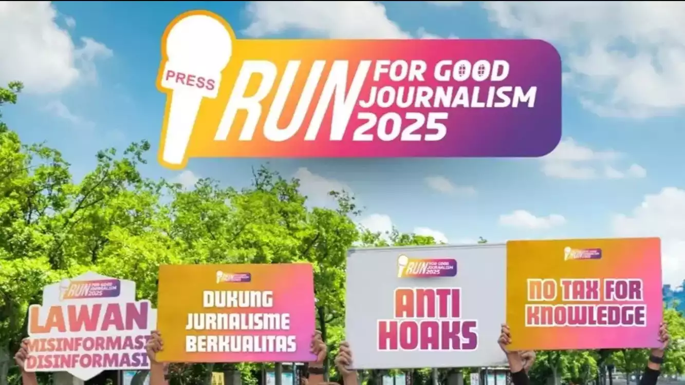 Forum Pemred Indonesia menggelar acara Run For Good Journalism 2025