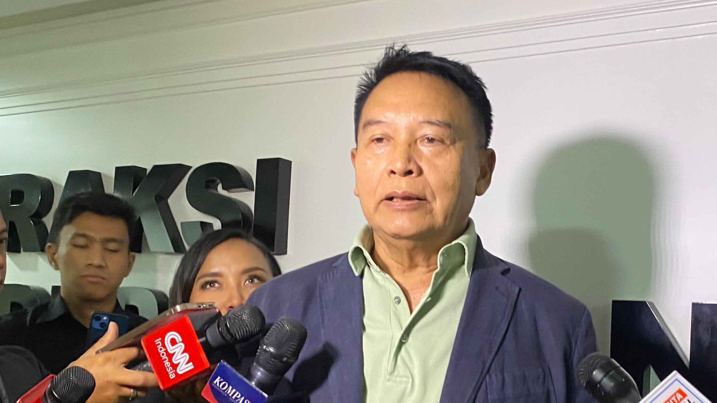 Anggota Komisi I DPR RI TB Hasanuddin di Jakarta.