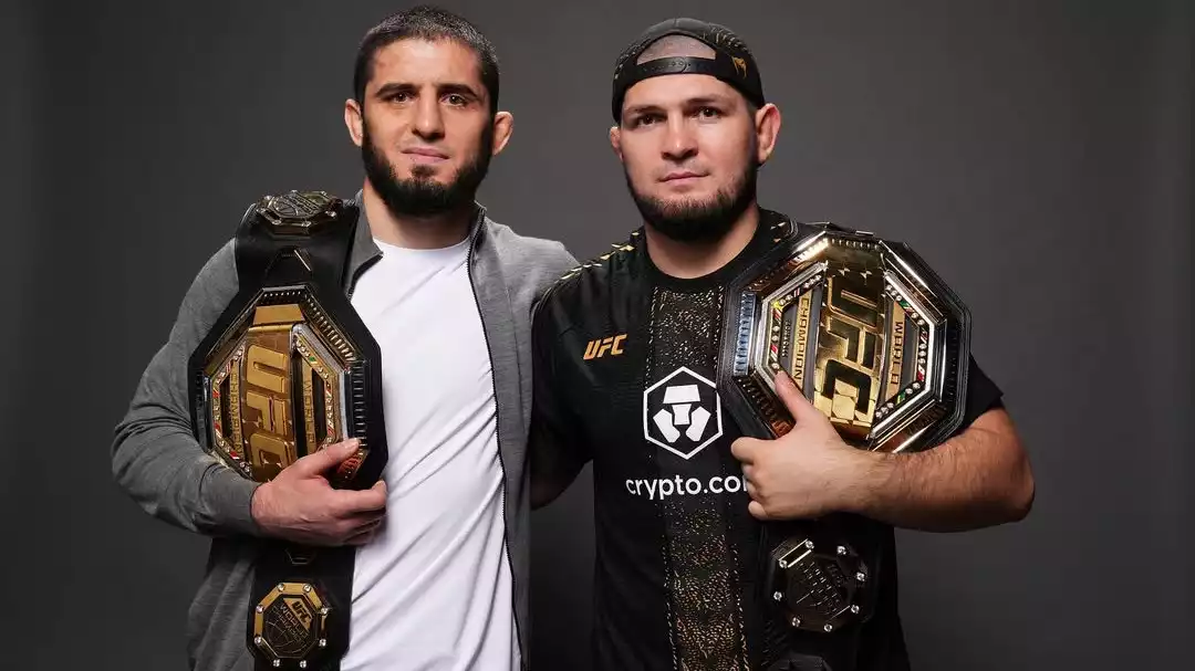 Islam Makhachev dan Khabib Nurmagomedov