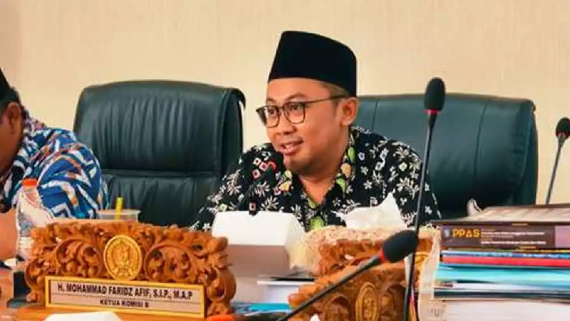Mohammad Faridz Afif, Ketua Komisi B DPRD Kota Surabaya