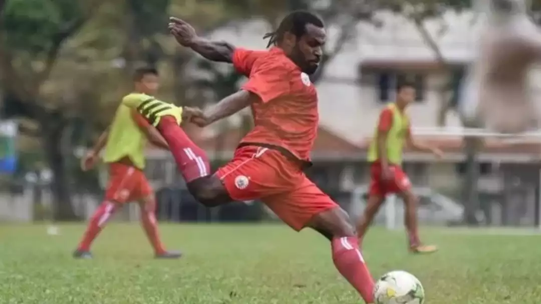 Septinus Alua saat membela Persija Jakarta