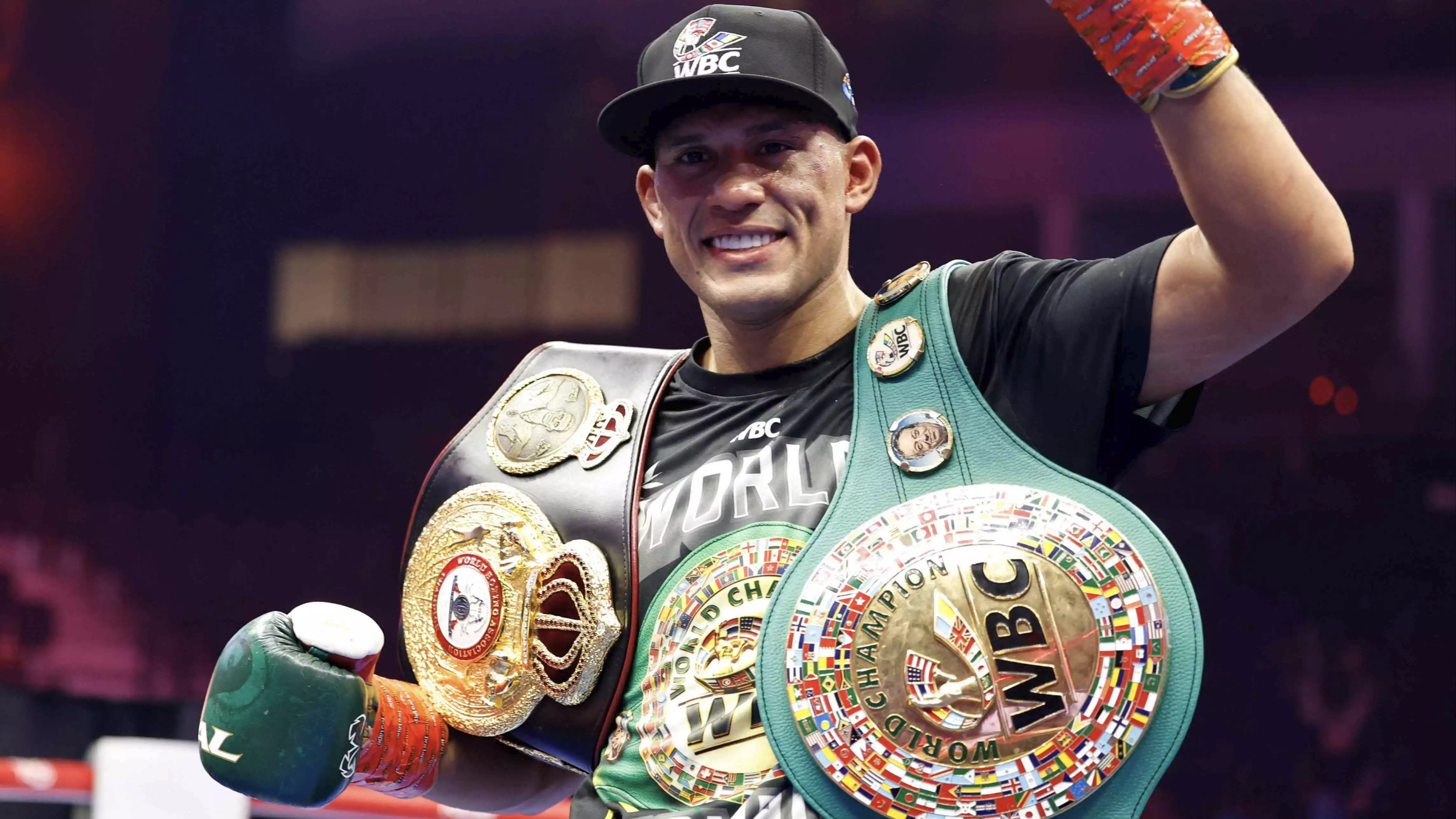 David Benavidez pertahankan gelar juara kelas berat ringan WBC usai mengalahkan Anthony Yarde pada Minggu (23/11/2025)
