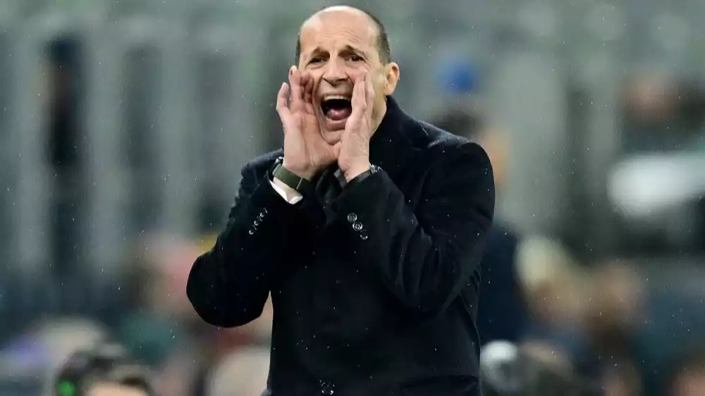 Pelatih AC Milan Massimiliano Allegri