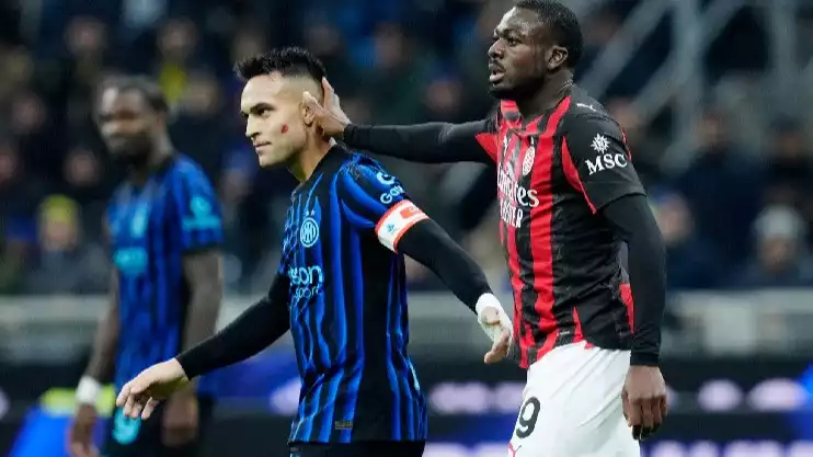 Kapten Inter Milan, Lautaro Martinez saat Hadapi AC Milan