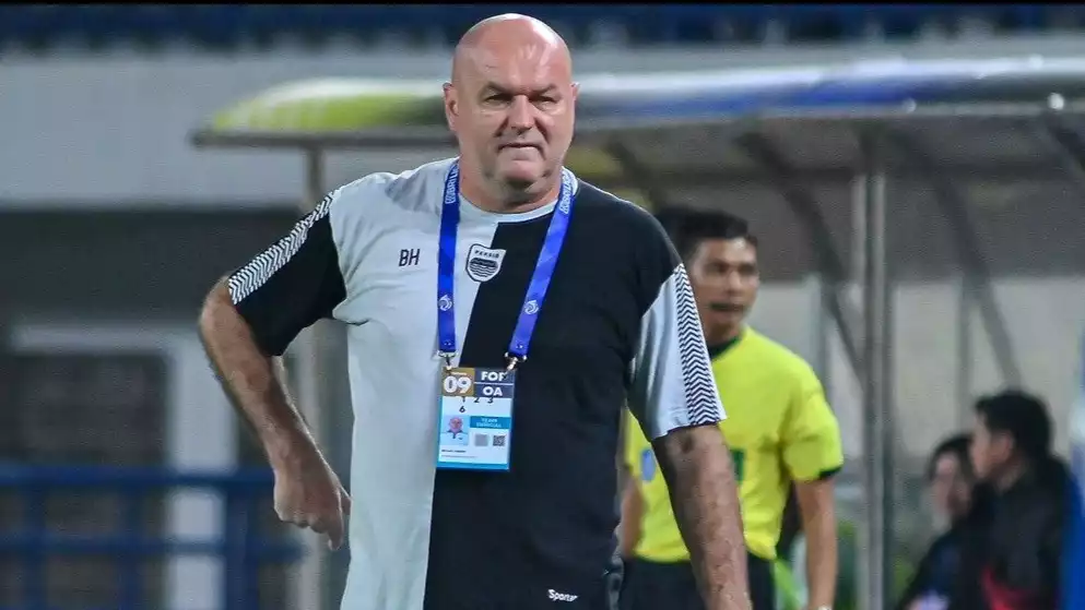 Bojan Hodak, pelatih Persib Bandung.