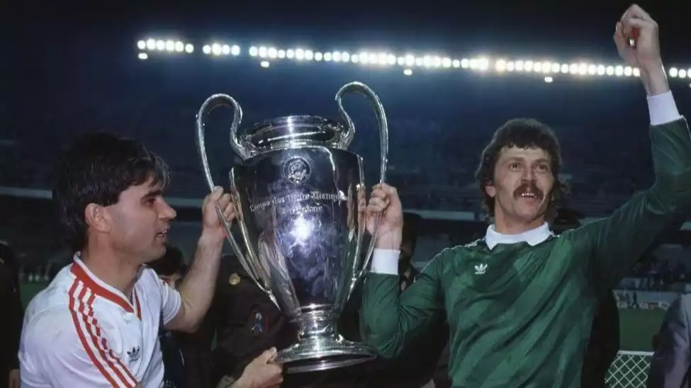 Steaua Bucharest saat menjuarai Liga Champions 1985-1986