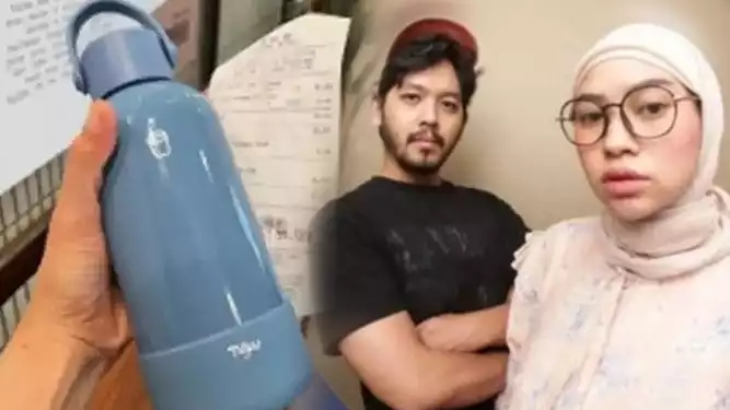 Tumbler Tuku dan pasangan suami istri Alvin Haris dan Anita Dewi.