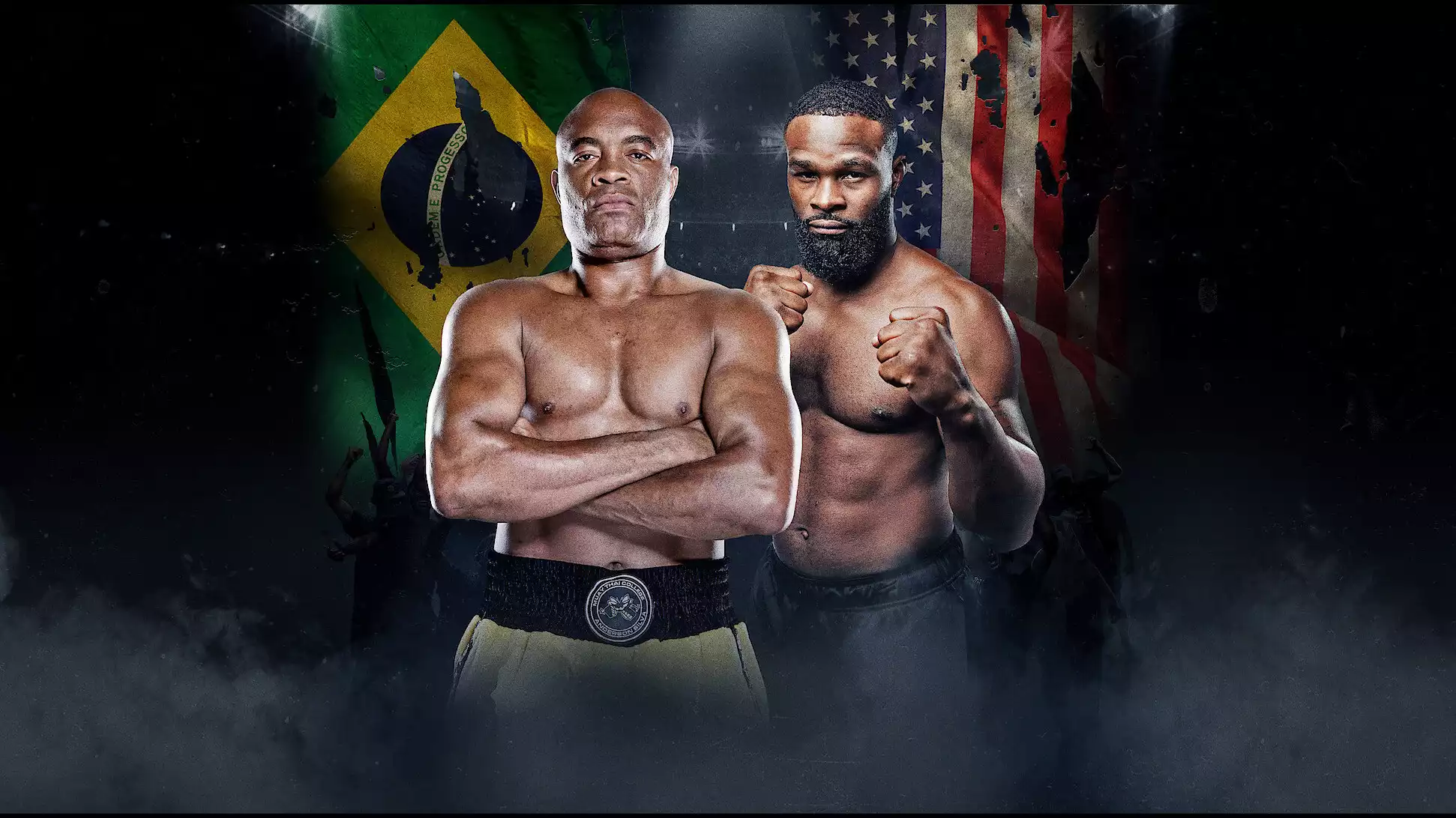 Dua legenda UFC, Anderson Silva vs Tyron Woodley masuk dalam daftar kartu utama duel tinju dunia Jake Paul vs Anthony Joshua.