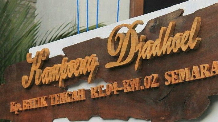 Desa Wisata Kampoeng Djadhoel, Semarang, Jawa Tengah