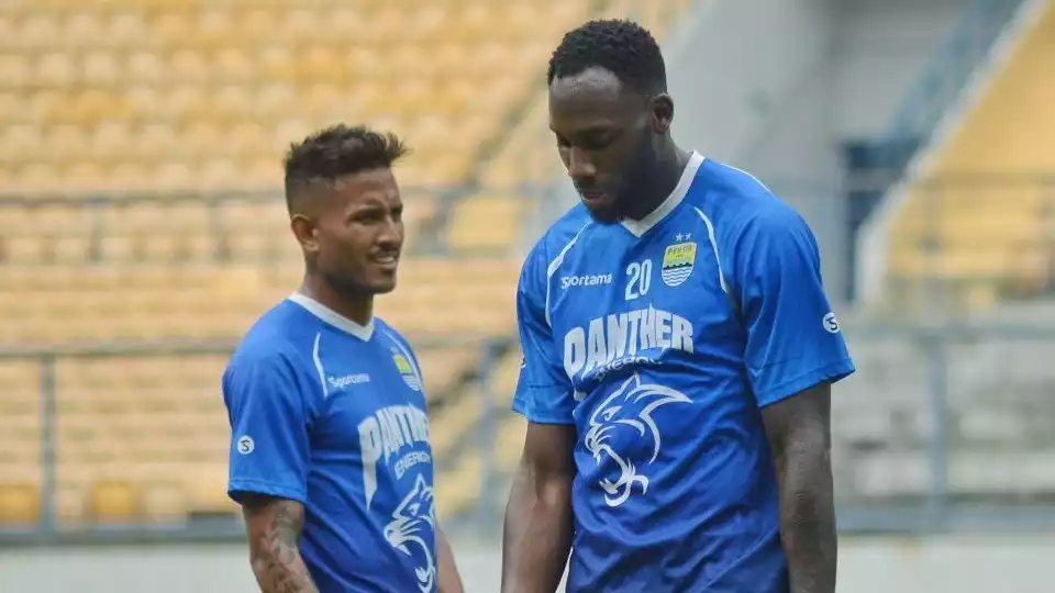 Wander Luiz dan Geoffrey Castillion, duet di lini depan Persib Bandung